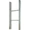 Ekena Millwork 15"W x 36"H x 3 1/2"D Vintage Farmhouse 2 Rung Ladder, Barnwood Decor Collection, Driftwood Blue DECR015X036X04LDRBU - alternate 2